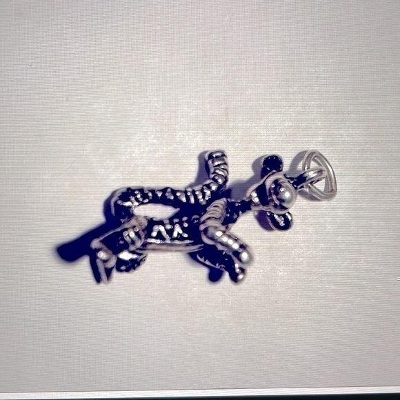 Vintage Sterling Silver Disney Charm 341